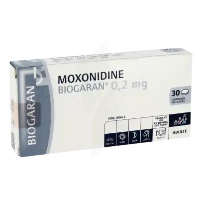 Moxonidine Biogaran 0,2 Mg, Comprimé Pelliculé à MONTEREAU-FAULT-YONNE