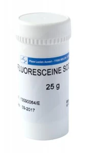 Fluoresceine Sodique Cooper, Pot 25 G