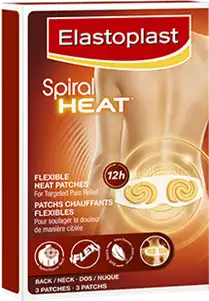 Elastoplast Spiral Heat Patch Chauffant Dos Et Nuque B/3