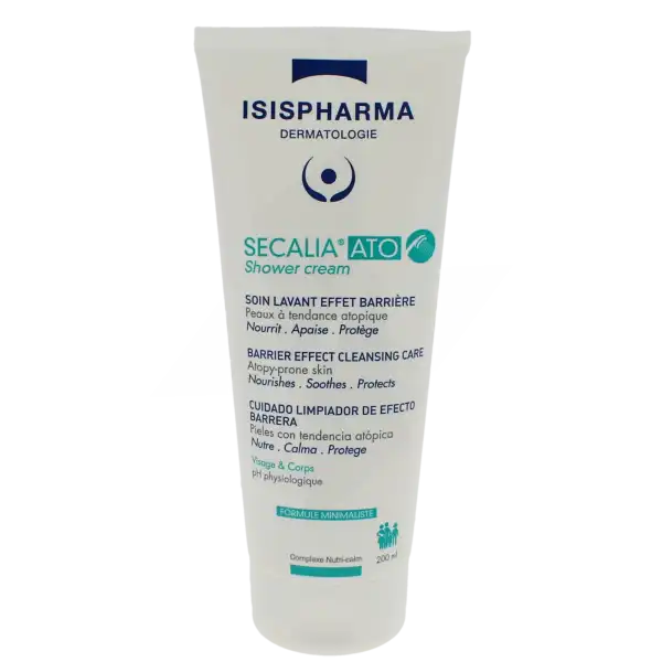 Secalia Ato Shower Cream Crème Soin Lavant Barrière 200ml