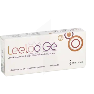 LEELOO 0,1 mg/0,02 mg, comprimé enrobé