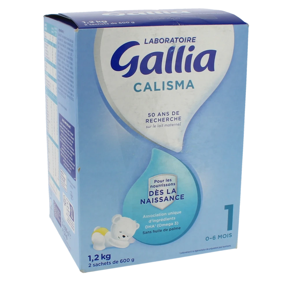 Gallia Calisma 1 Lait En Poudre 2 Sachets/600g