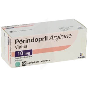 Perindopril Arginine Viatris 10 Mg, Comprimé Pelliculé