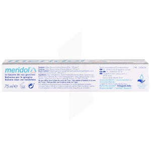 Meridol Protection Gencives Dentifrice Blancheur T/75ml