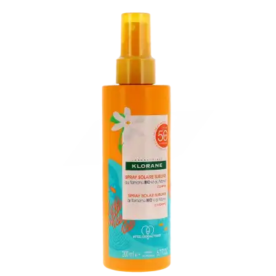 Klorane Solaire Spray Solaire Sublime Spf50 Tamanu Bio Et Monoï Spray De 200 Ml à La Ciotat