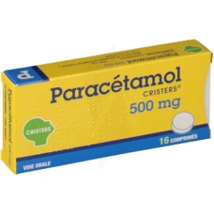 Paracetamol Cristers 500 Mg, Comprimé