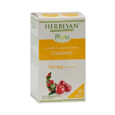 Herbesan Cranberry 60 Gélules à BOUC-BEL-AIR