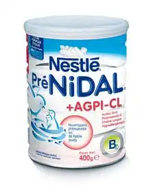 Nestlé Nidal PrÉ Nidal Lait En Poudre Prématuré B/400g à Courbevoie