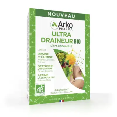 Arkofluides Bio Ultra Draineur Bte 30 à Fargues-  Saint Hilaire