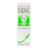 Euronac 5 Pour Cent, Collyre En Solution