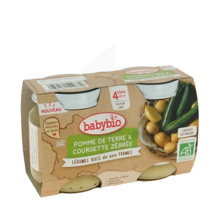 Babybio Alimentation Infantile Légumes De Notre Ferme 2pots/130g
