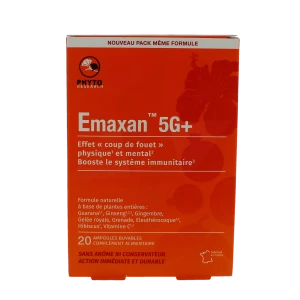 Emaxan 5 G+ S Buv Fatigue Passagère Et Chronique 20 Ampoules/10ml