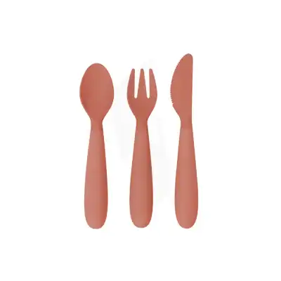 Happy Ustensils Cuillère+fourchette+couteau Sienna à CAHORS