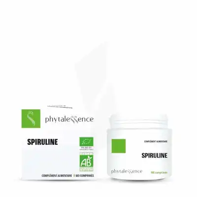 Phytalessence Premium Spiruline Bio 180 Comprimés à Colomiers