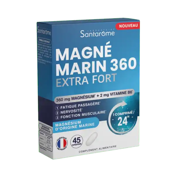 Santarome Magné Marin 360 Extra Fort Comprimés B/45