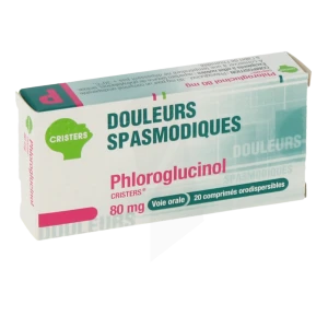 Phloroglucinol Cristers 80 Mg, Comprimé Orodispersible