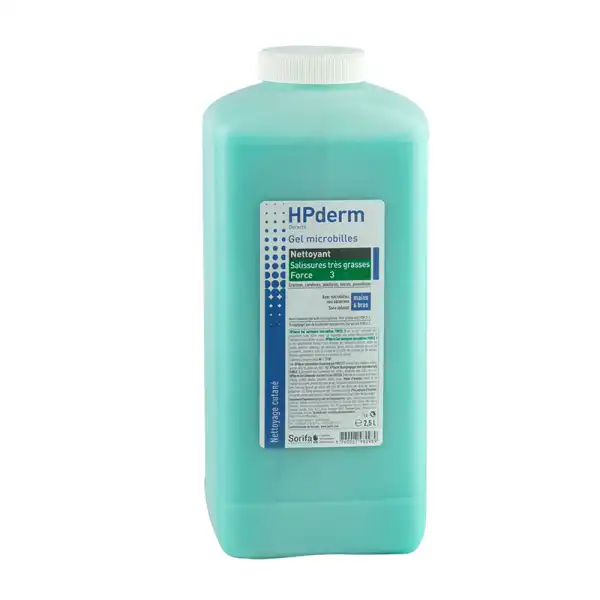 Hpderm® Gel Nettoyant Désincrustant Salissures Très Grasses Force 3 Recharge 2,5l