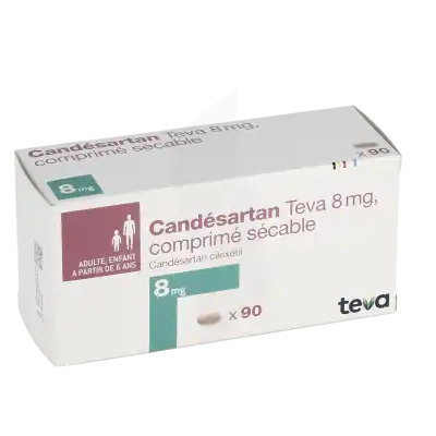 Candesartan Teva 8 Mg, Comprimé Sécable à TOULOUSE