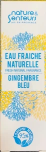 Nature & Senteurs De Provence Eau FraÎche Gingembre Bleu Vapo/50ml
