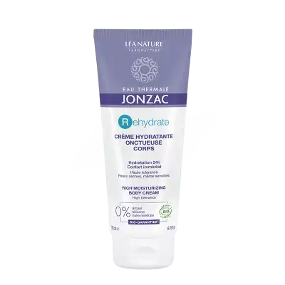 Jonzac Eau Thermale Rehydrate Crème Hydratante Onctueuse Corps T/200ml