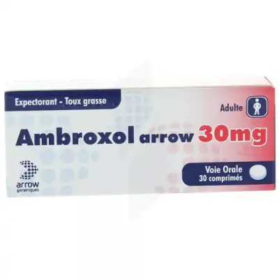 Ambroxol Arrow 30 Mg, Comprimé à Bordeaux