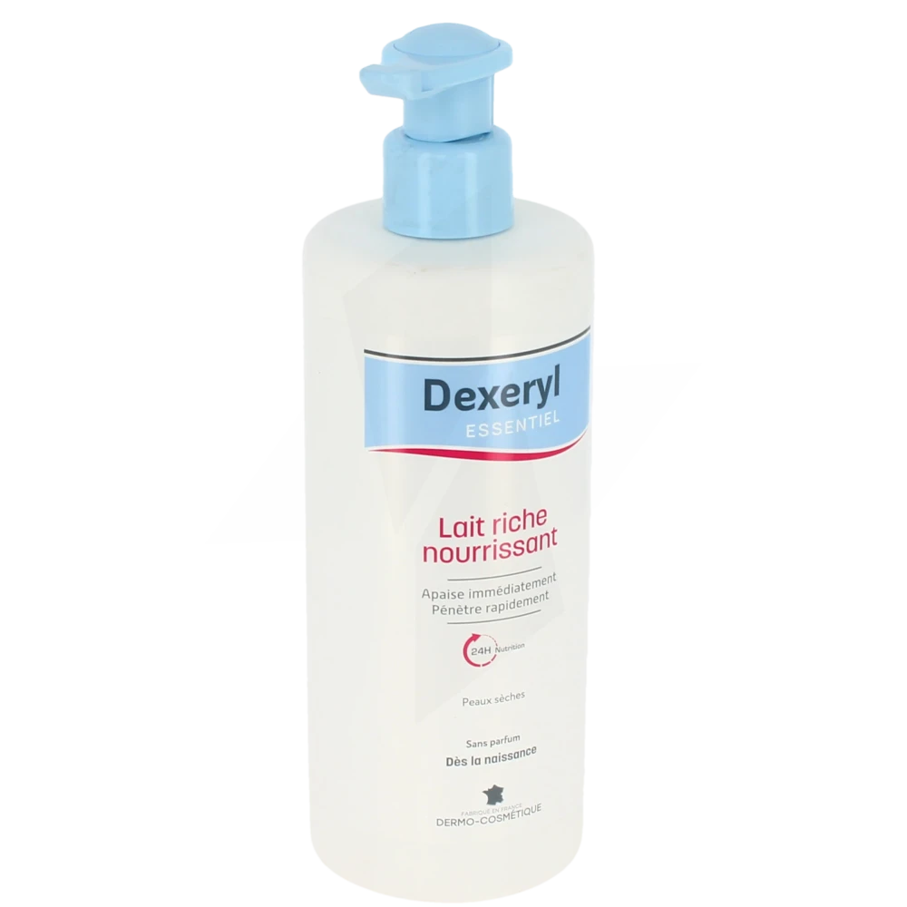 Dexeryl Essentiel Lait Riche Nourrissant Fl Pompe/500ml