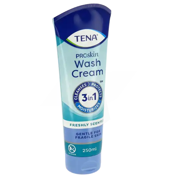 Tenaset Washcream Lait De Toilette Sans Rinçage Personne Alitée T/250ml