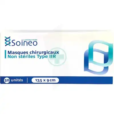 Masques Chirurgicaux Soineo  T2r  X50 à Angers