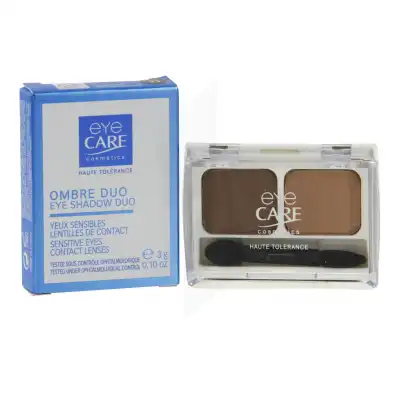EYE CARE OMBRE ULTRAMICRONISEE DUO, chocolat - champagne , boîtier 3 g