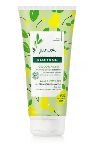 Klorane Petit Junior  Gel Corps Cheveux Poire 200ml