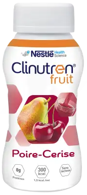 Clinutren Fruit Nutriment Poire Cerise 4 Bouteilles/200ml à Chalon-sur-Saône