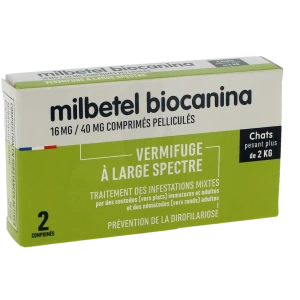 Verkill 16 Mg/40 Mg Comprimes Pellicules Pour Chats, Comprimé Pelliculé