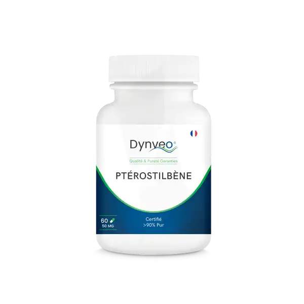 Dynveo Pterostilbene 90% Pur 50mg 60 Gélules