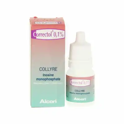 CORRECTOL 0,1 POUR CENT, collyre