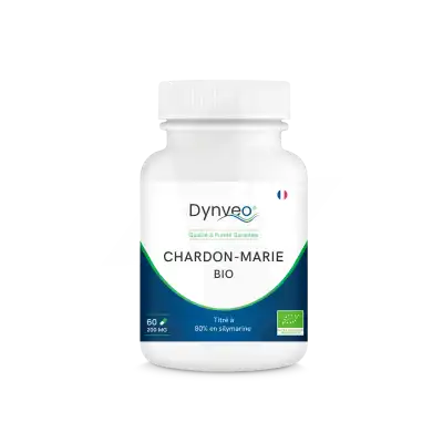 Dynveo CHARDON MARIE Bio 80% silymarine 30% silybine 200mg 60 gélules