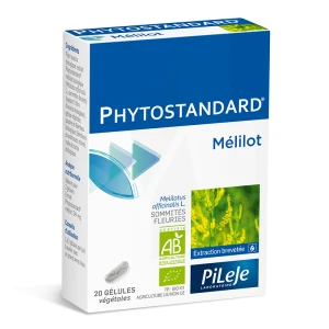 Pileje Phytostandard - Mélilot 20 Gélules Végétales