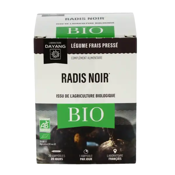 Dayang Radis Noir Bio 20 Ampoules