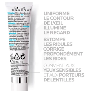 La Roche Posay Pure Vitamin C Yeux Anti-rides Éclat à La Vitamine C Pure Tube/15ml