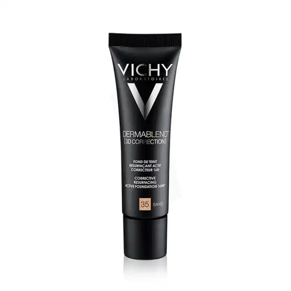 Vichy Dermablend 3d Correction Fond De Teint Resurfaçant Teinte N°35 Sable Tube/30ml