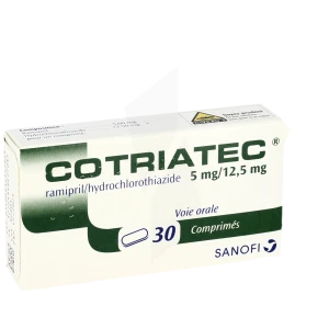 Cotriatec 5 Mg/12,5 Mg, Comprimé
