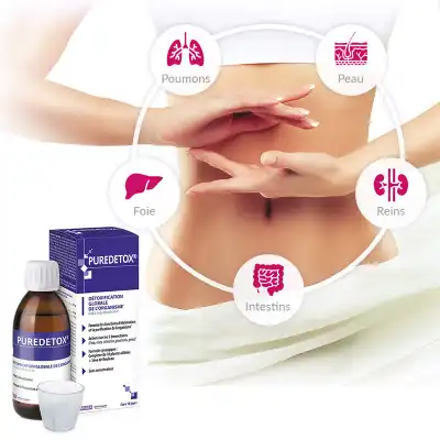 Puredetox Détoxification Global De L'organisme Solution Buvable Fl/250ml