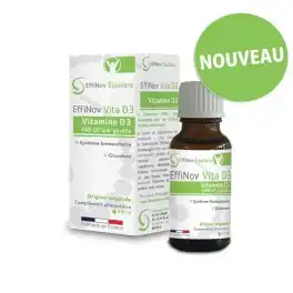 Effinov Vita D3 Solution Buvable Fl Cpte-gttes/20ml à LE LAVANDOU