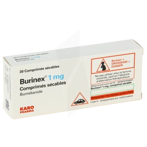 Burinex 1 Mg, Comprimé