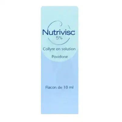 Nutrivisc 5 % Collyre En Sol Fl Cpte-gttes/10ml à HEROUVILLE ST CLAIR