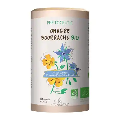 Phytoceutic Onagre/bourrache Hle Bio Cap120 à Angers