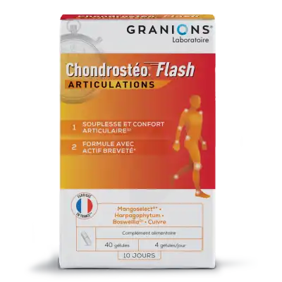 Chondrosteo+ Flash Gélules B/40 à VILLERS-LE-LAC