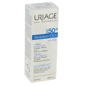 Uriage Bariéderm Cica-crème Spf50+ Au Cuivre-zinc T/40ml à ROMORANTIN-LANTHENAY