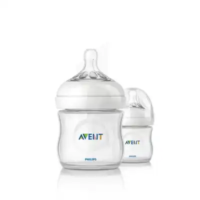 Avent Natural Biberon 125 Ml 0 Mois Et + Lot De Deux à CUISERY
