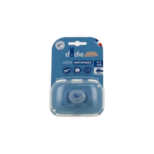 Dodie Sucette Anatomique Silicone 0-2mois Moby B/1