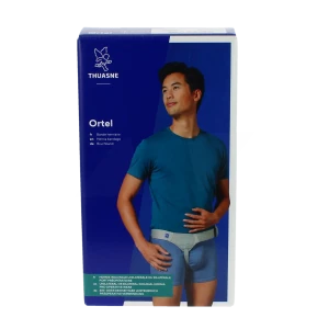 Thuasne Ortel Bandage Herniaire Bilatéral - Gris T3